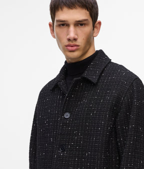 Bouclé overshirt