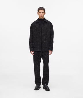 Bouclé overshirt
