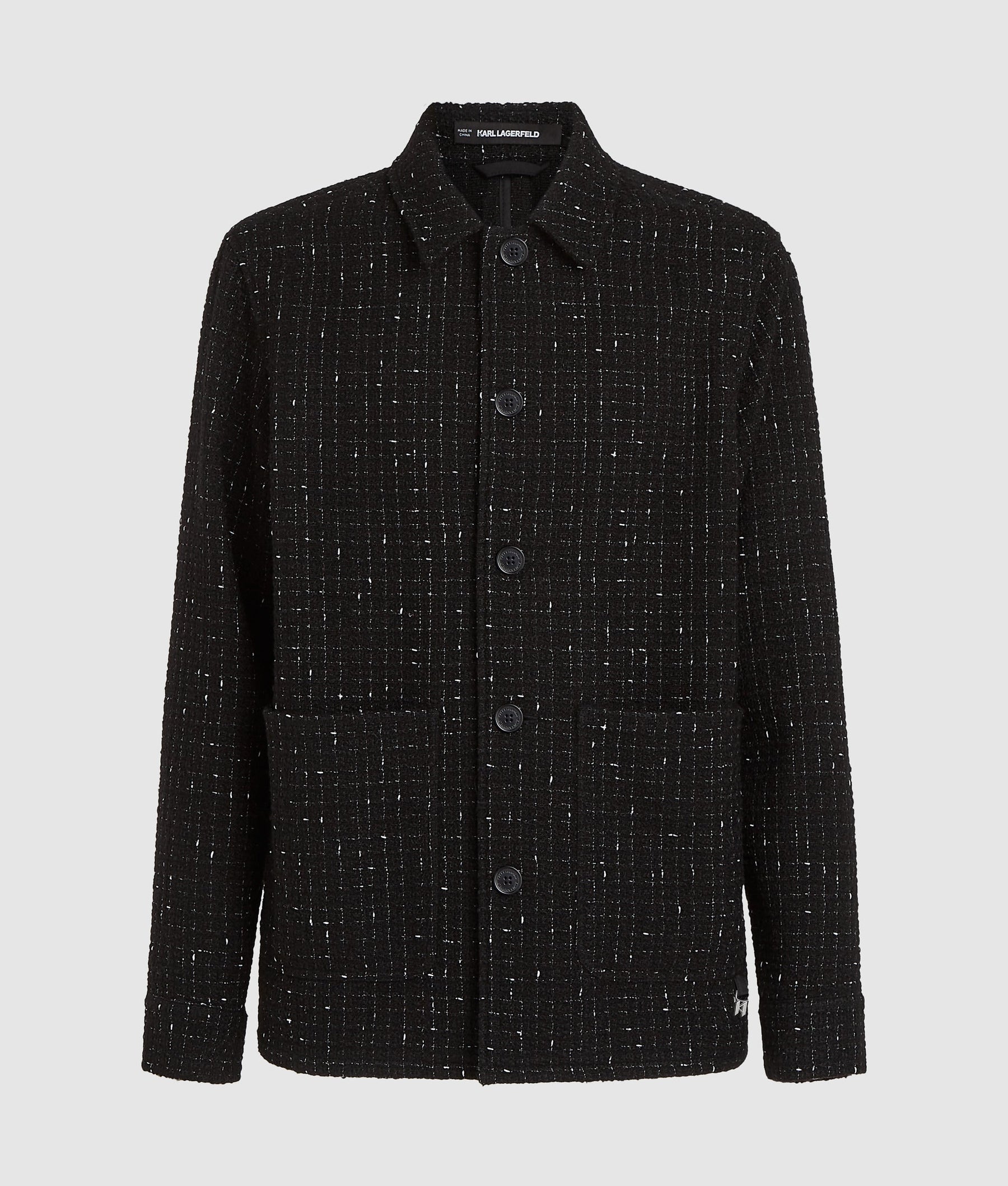 Bouclé overshirt