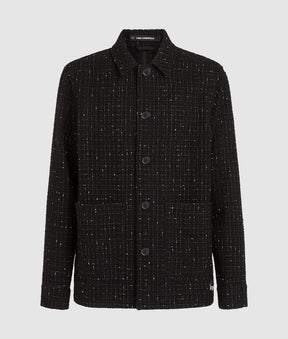 Bouclé overshirt
