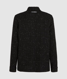 Bouclé overshirt