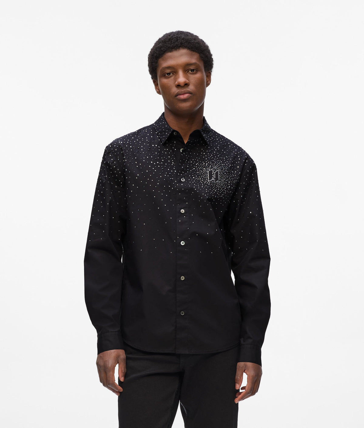 Rhinestone Degradé shirt