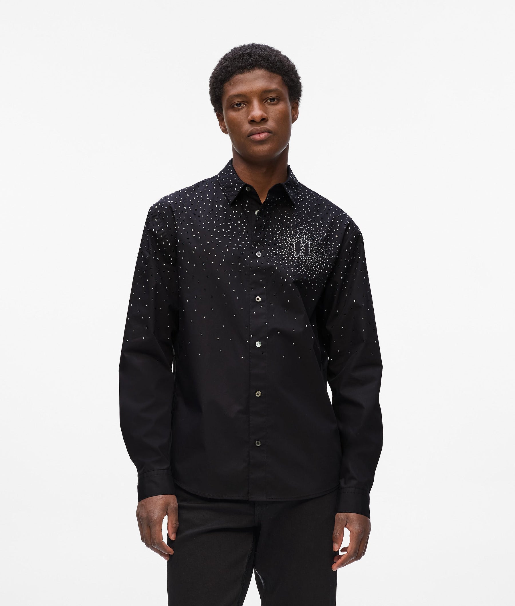 Rhinestone Degradé shirt