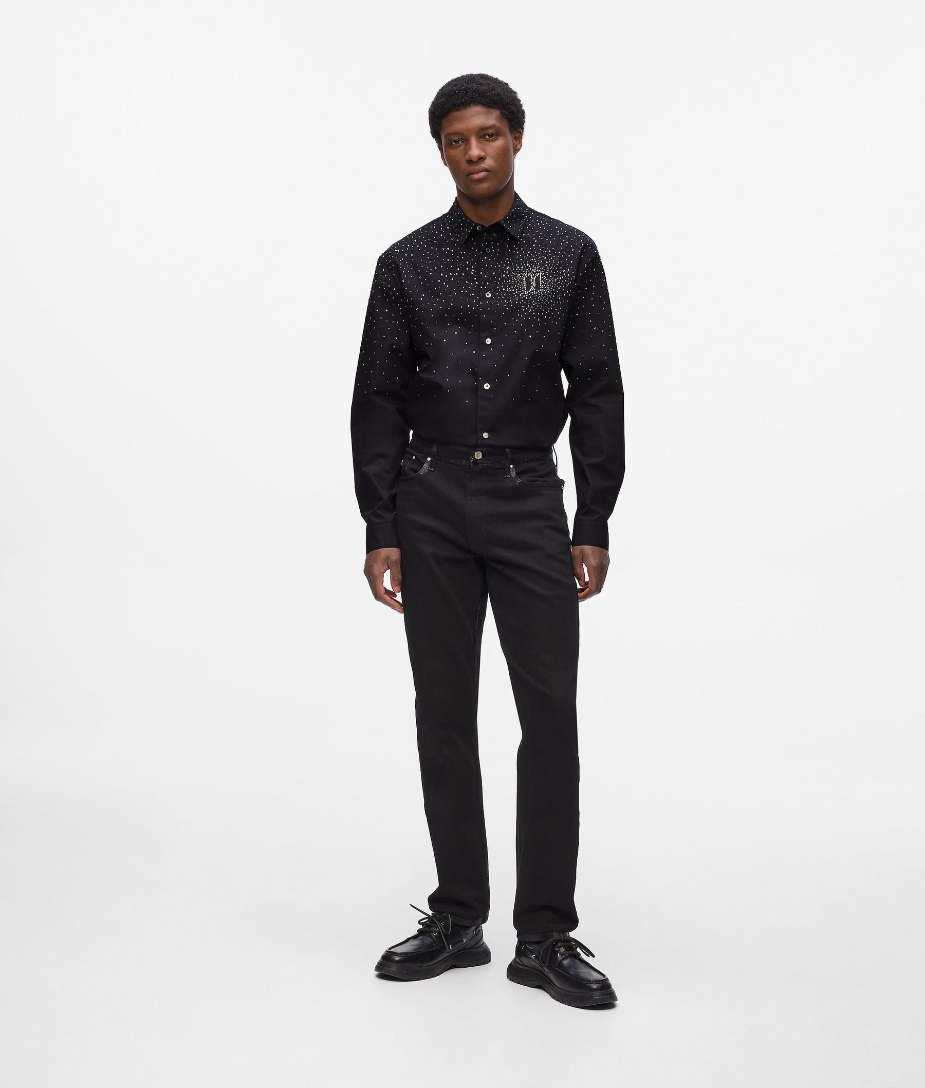 Rhinestone Degradé shirt