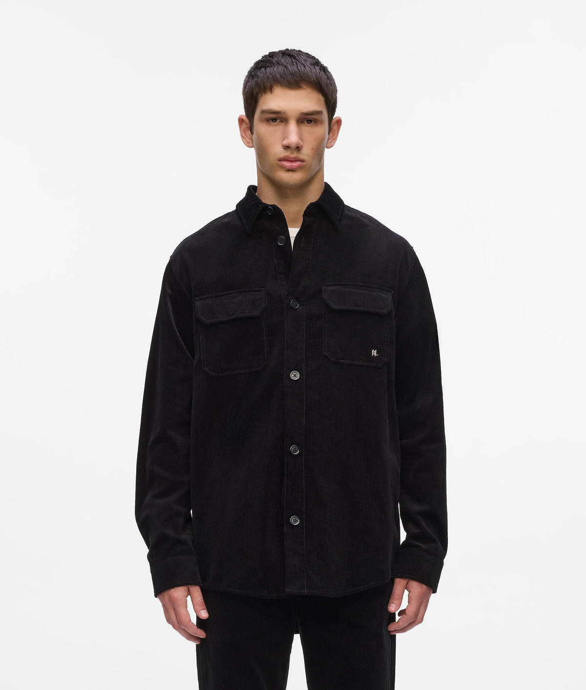 Corduroy overshirt