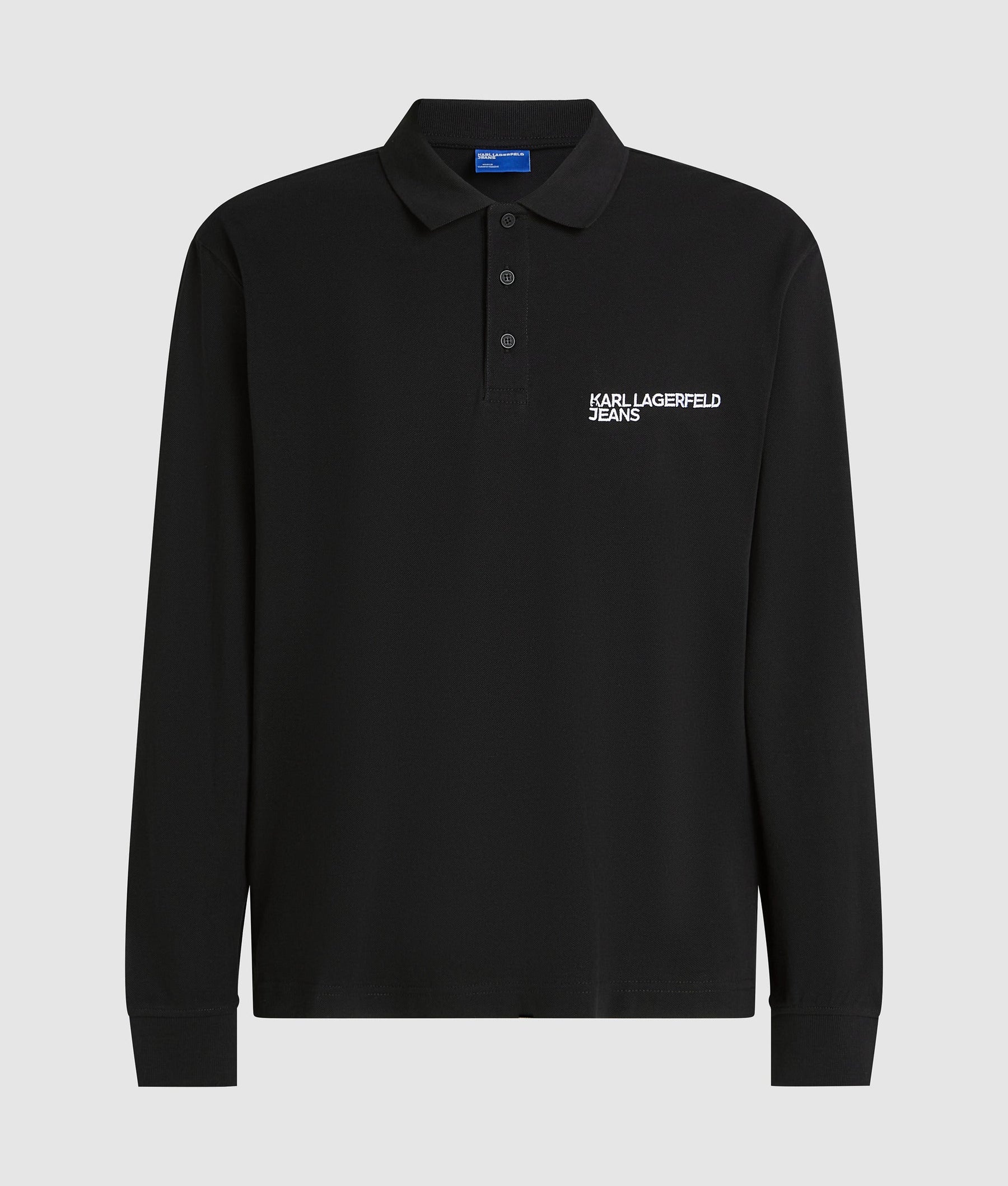 Long-sleeved polo shirt
