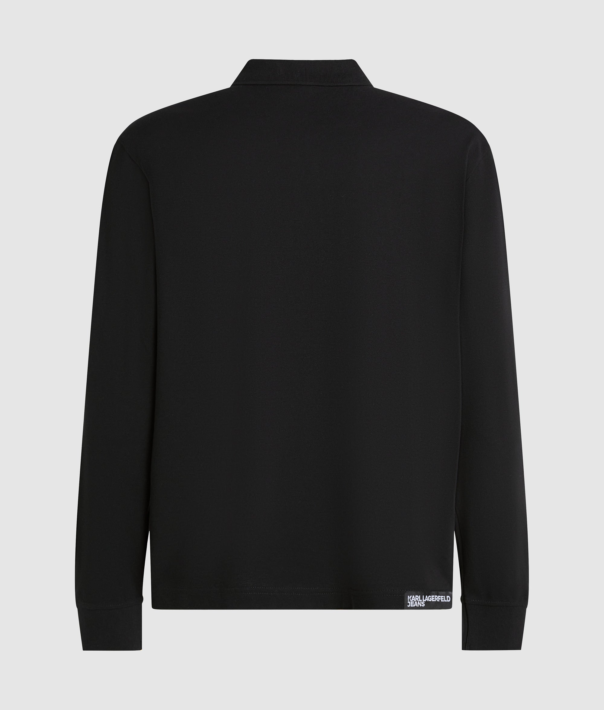 Long-sleeved polo shirt