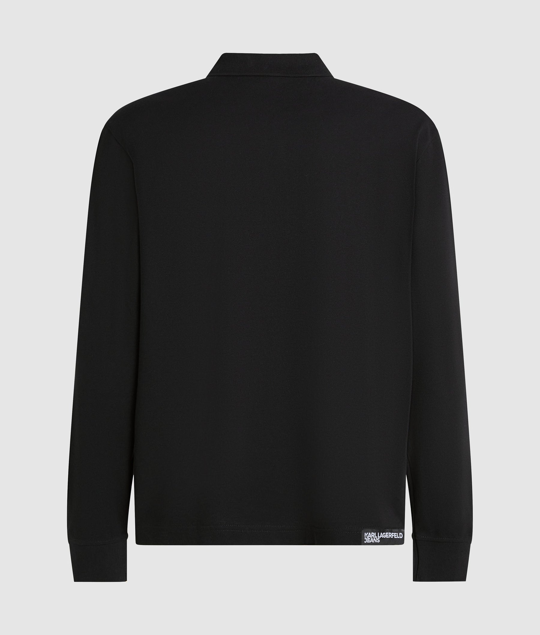 Long-sleeved polo shirt