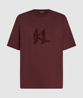 Sequin Monogram T-shirt