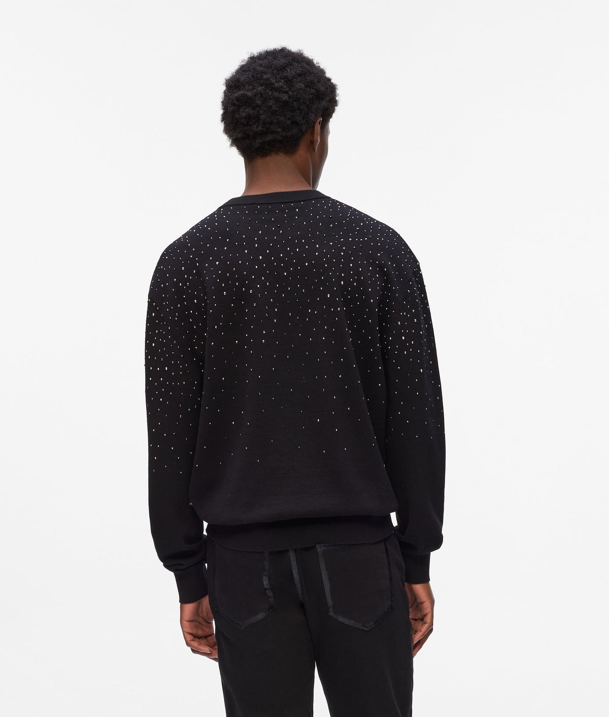 Rhinestone Degradé jumper