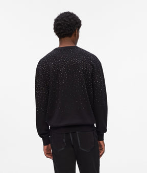 Rhinestone Degradé jumper