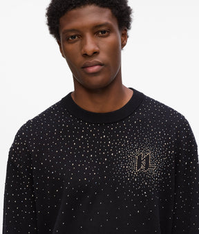 Rhinestone Degradé jumper