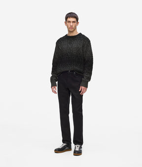 Cable knit jumper