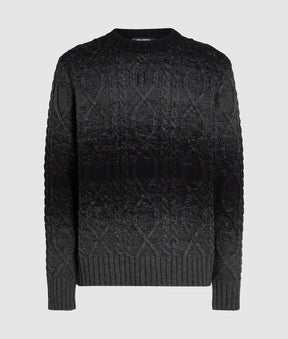 Cable knit jumper