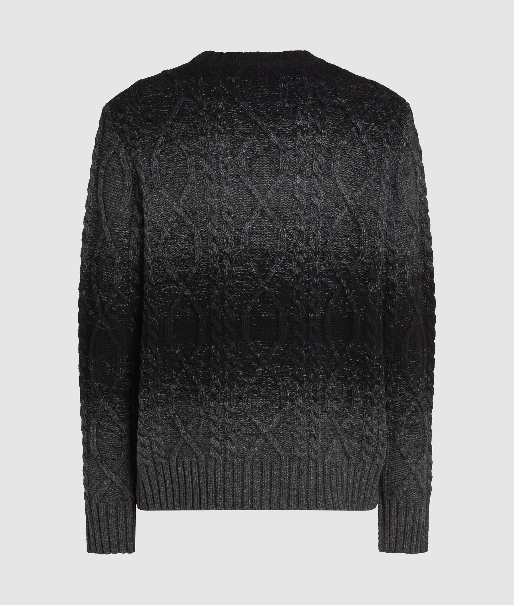 Cable knit jumper