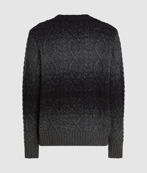 Cable knit jumper