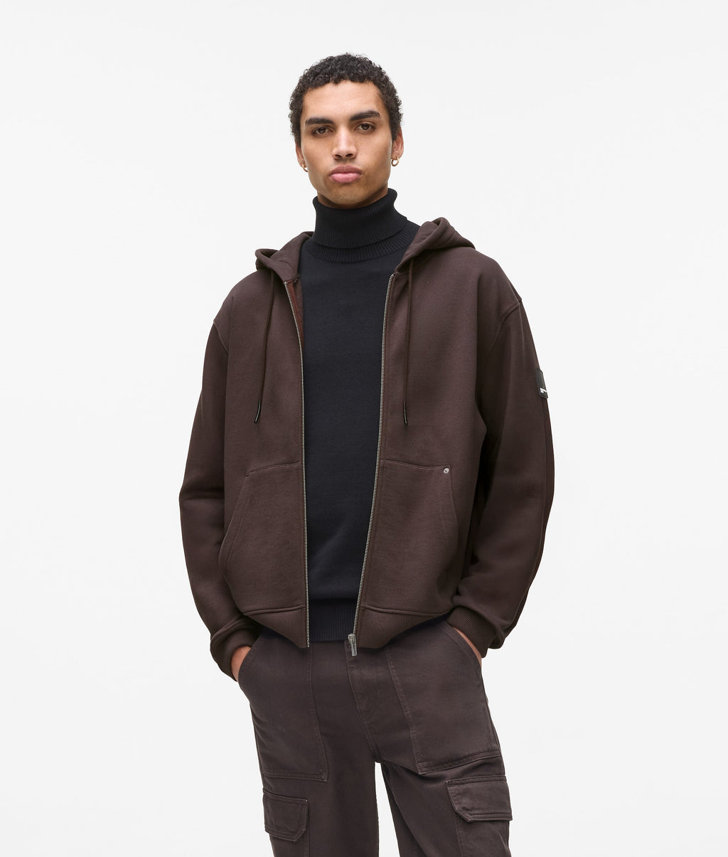 Zip-up hoodie