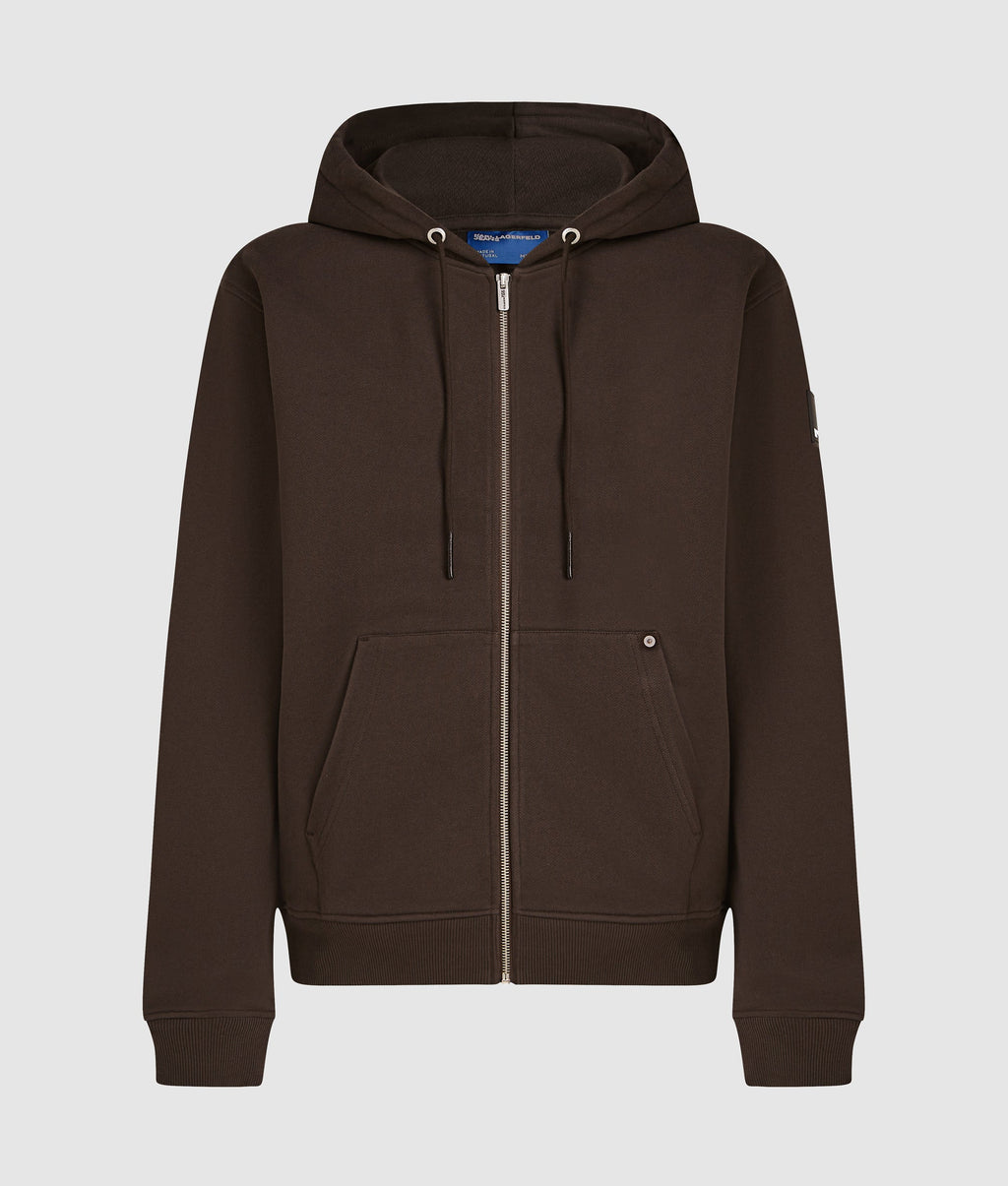 Zip-up hoodie