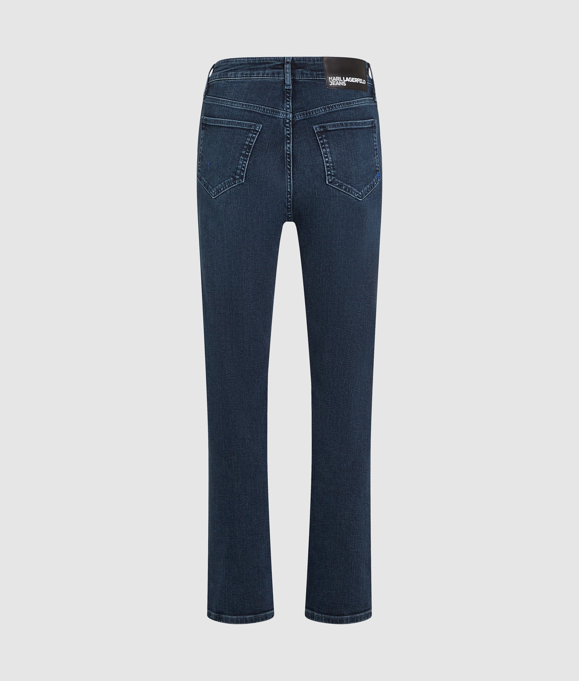High-rise straight jeans
