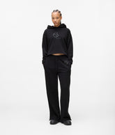 Studded monogram track pants