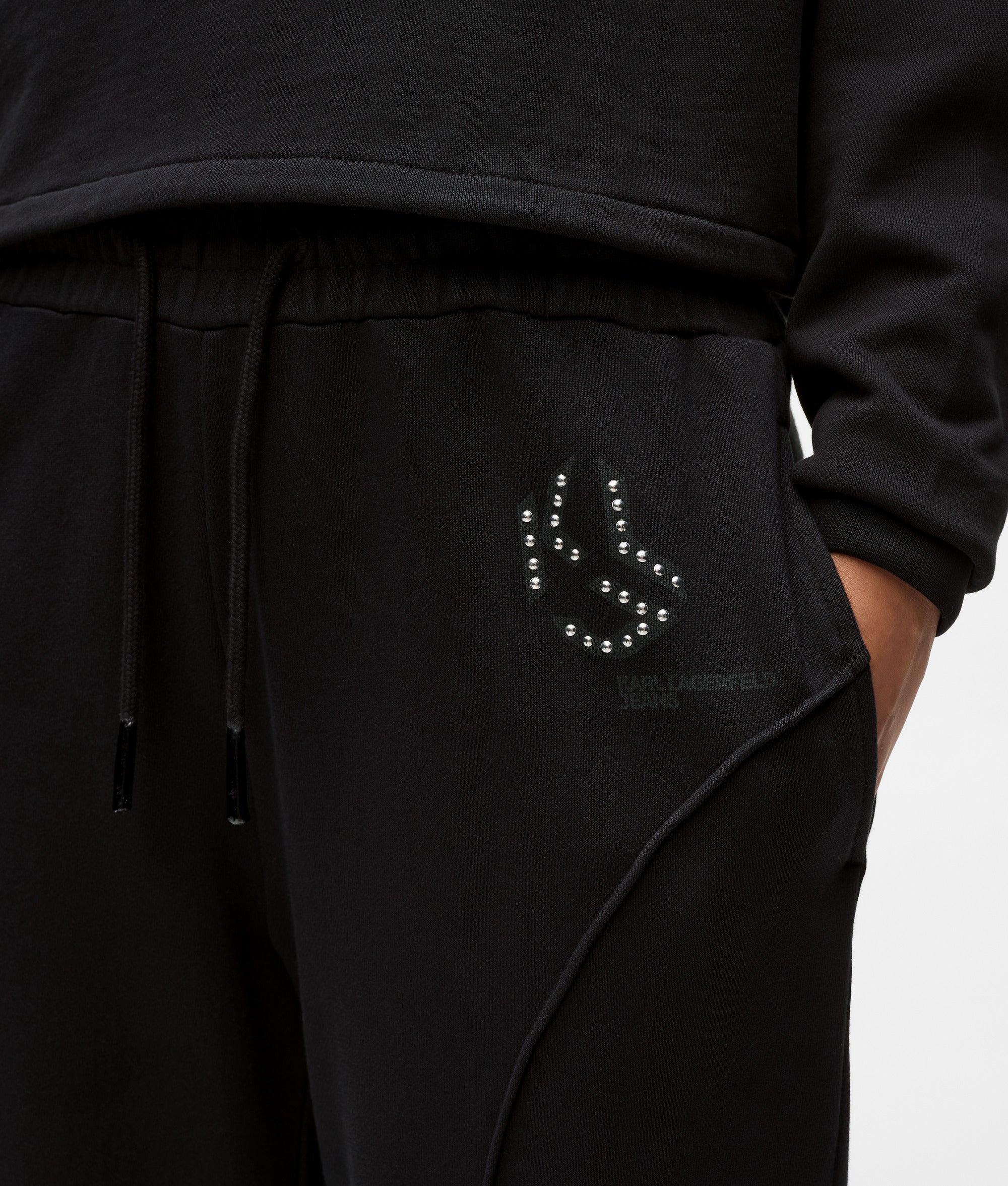 Studded Monogram sweatpants