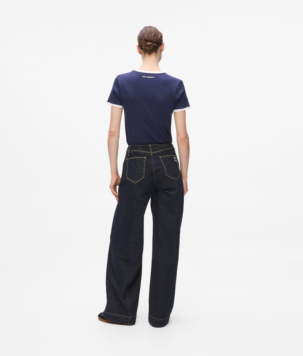 Ikon wide leg jeans