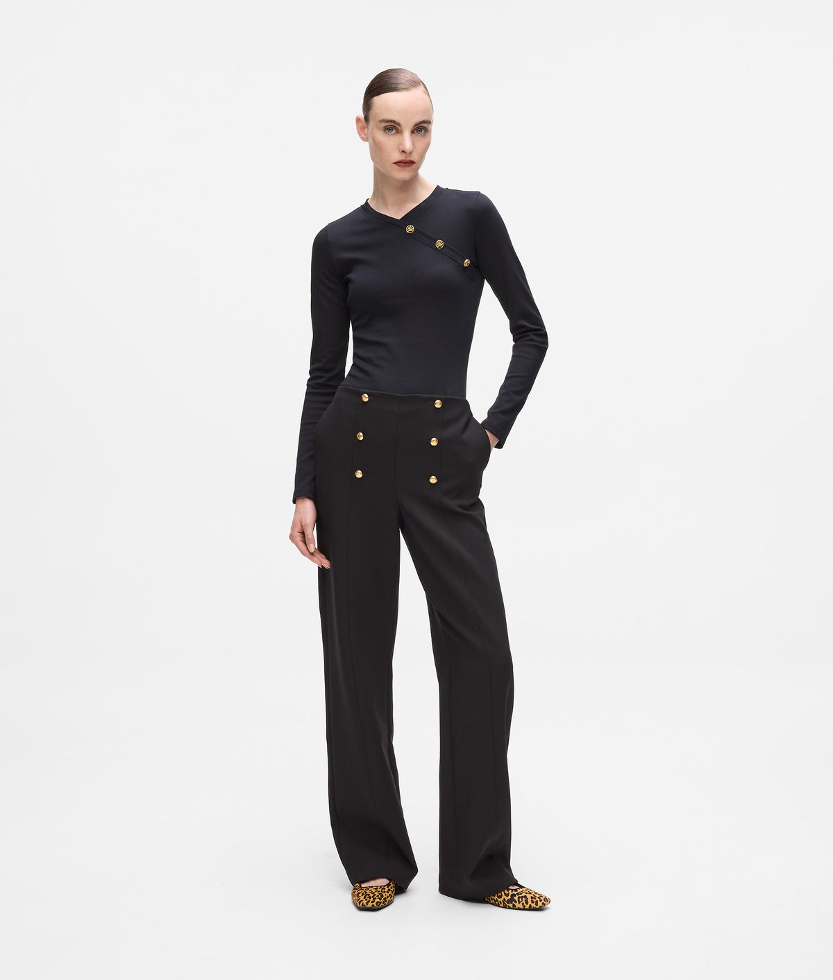 Karl DNA tailored trousers