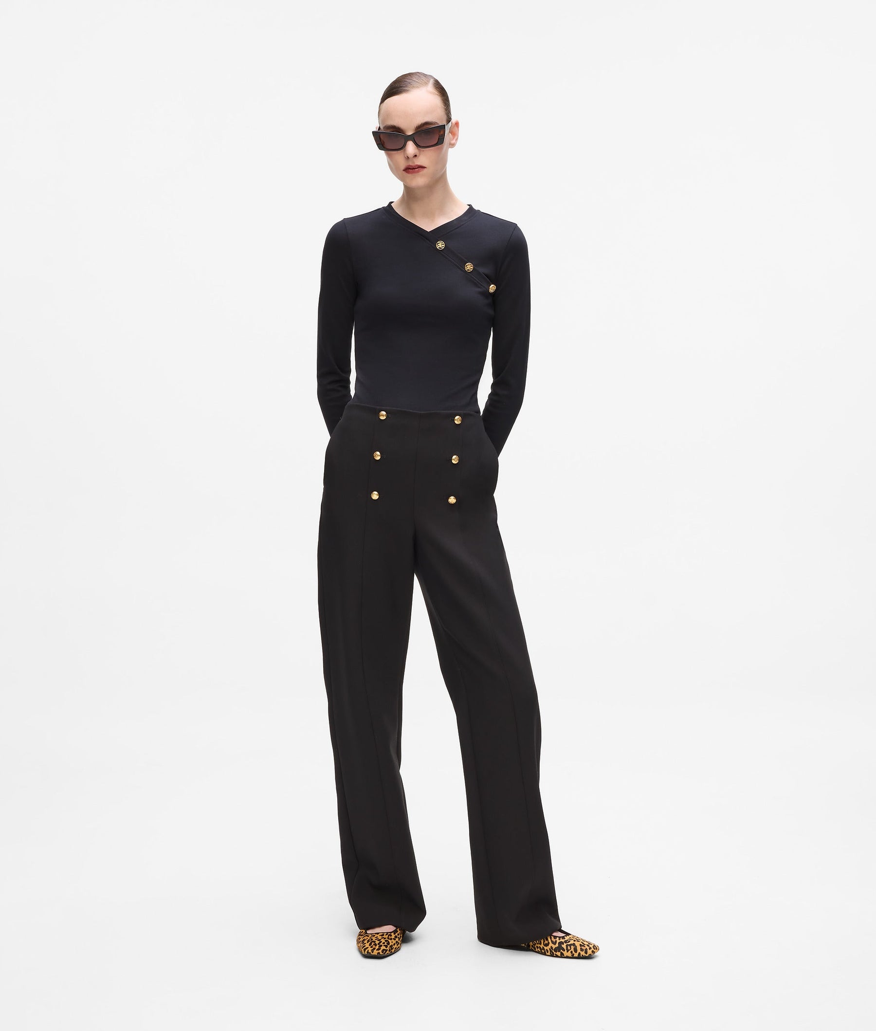 Karl DNA tailored trousers