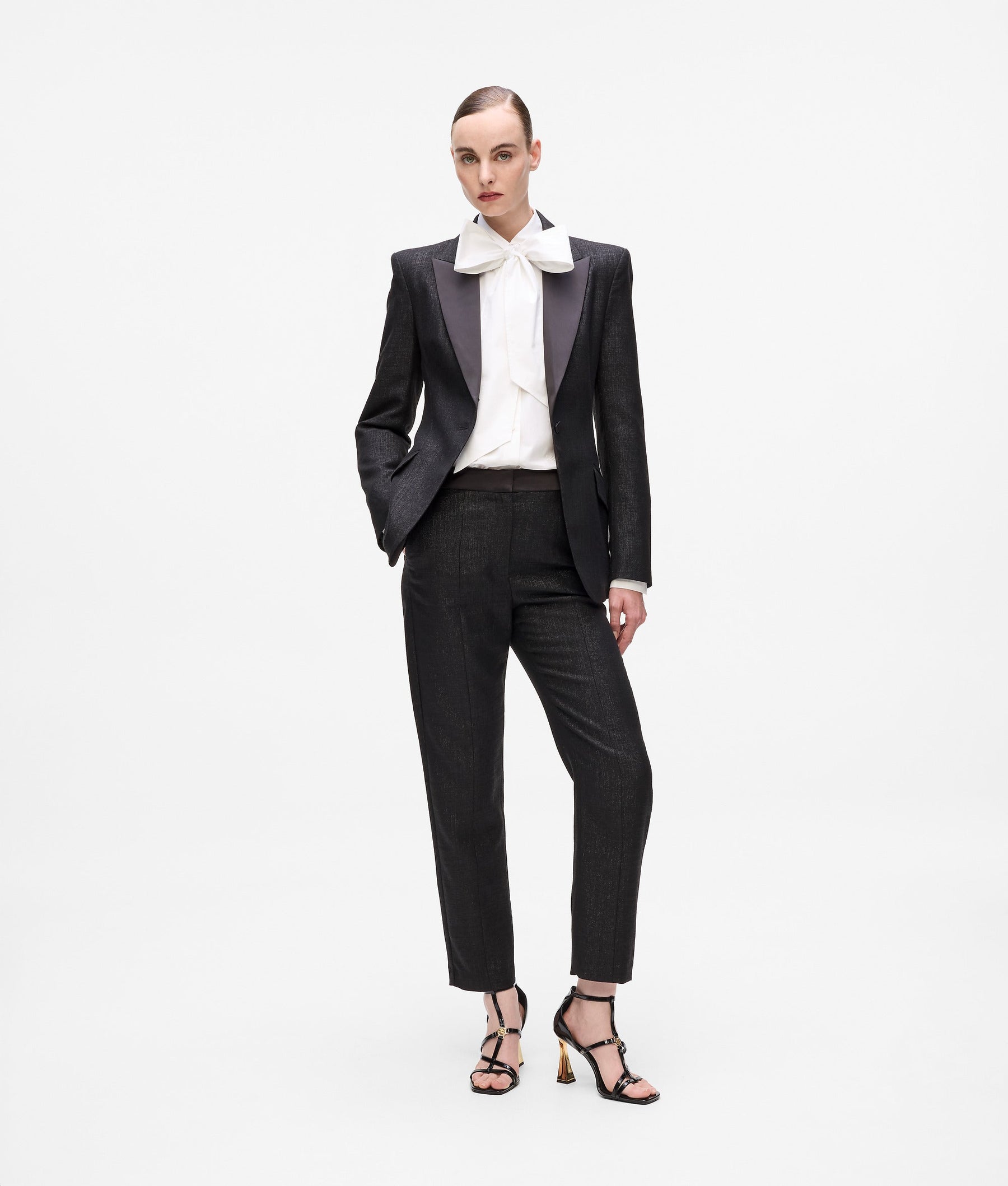 Metallic trousers
