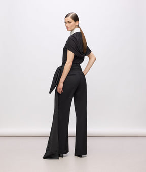 KL Studio bow detail trousers