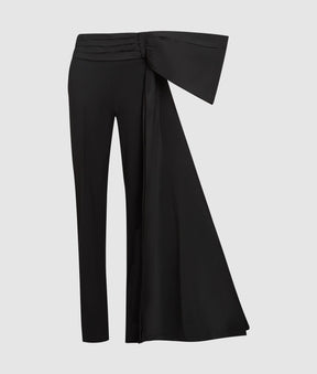 KL Studio bow detail trousers
