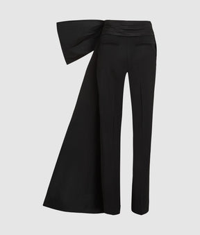 KL Studio bow detail trousers