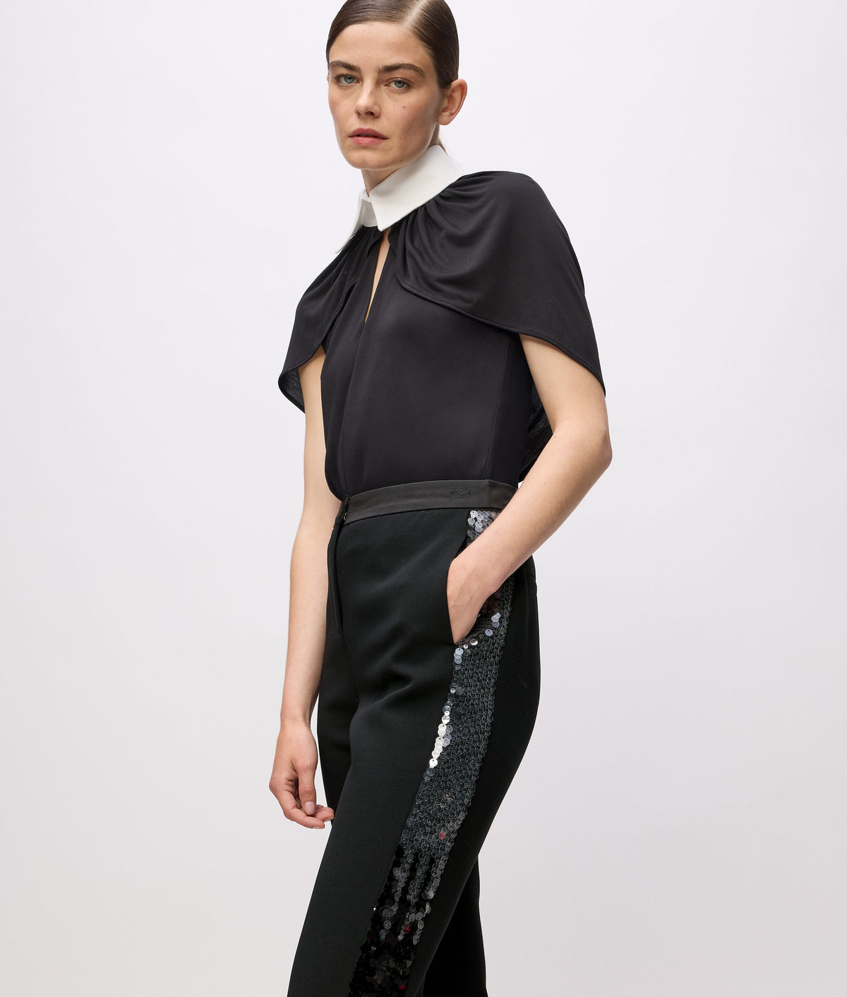 KL Studio sequin trousers