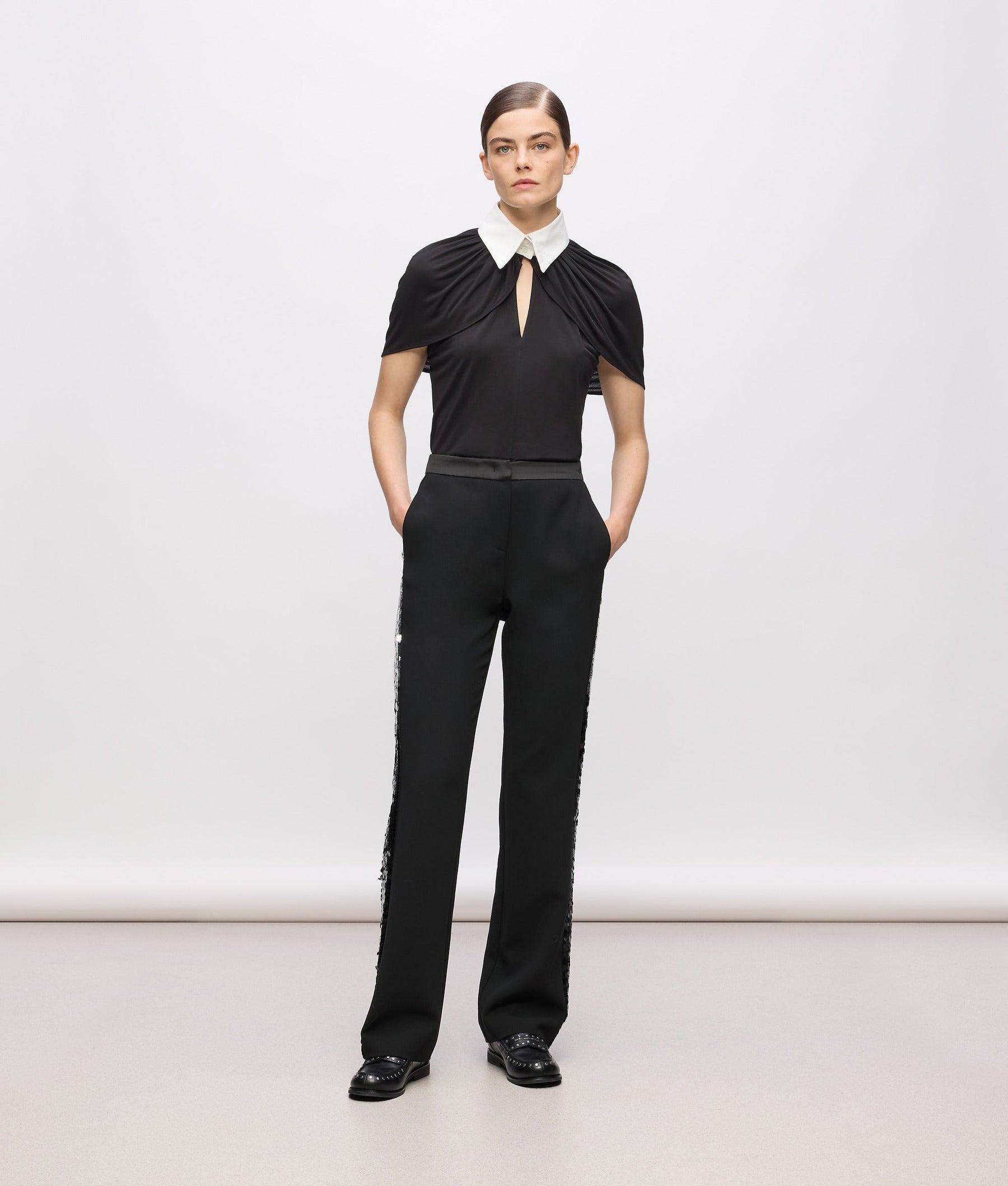 KL Studio sequin trousers