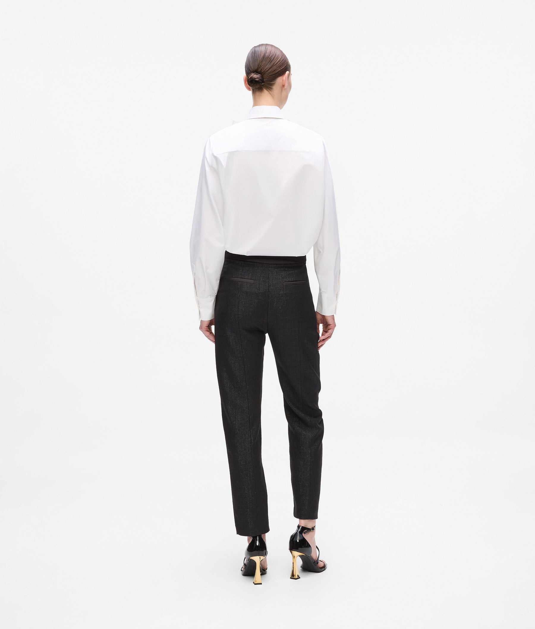 Karl DNA bow detail shirt