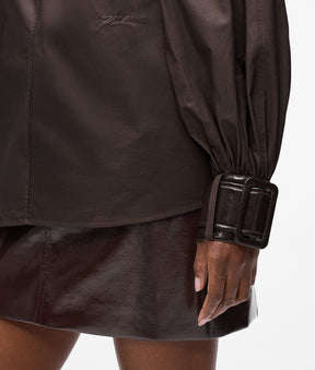 Balloon sleeve blouse