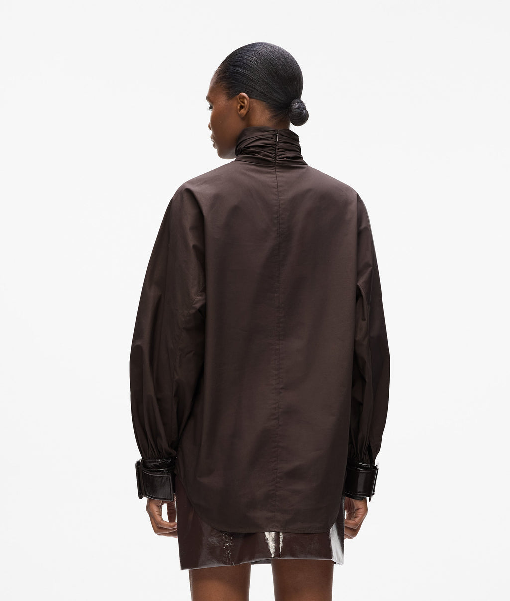 Balloon sleeve blouse