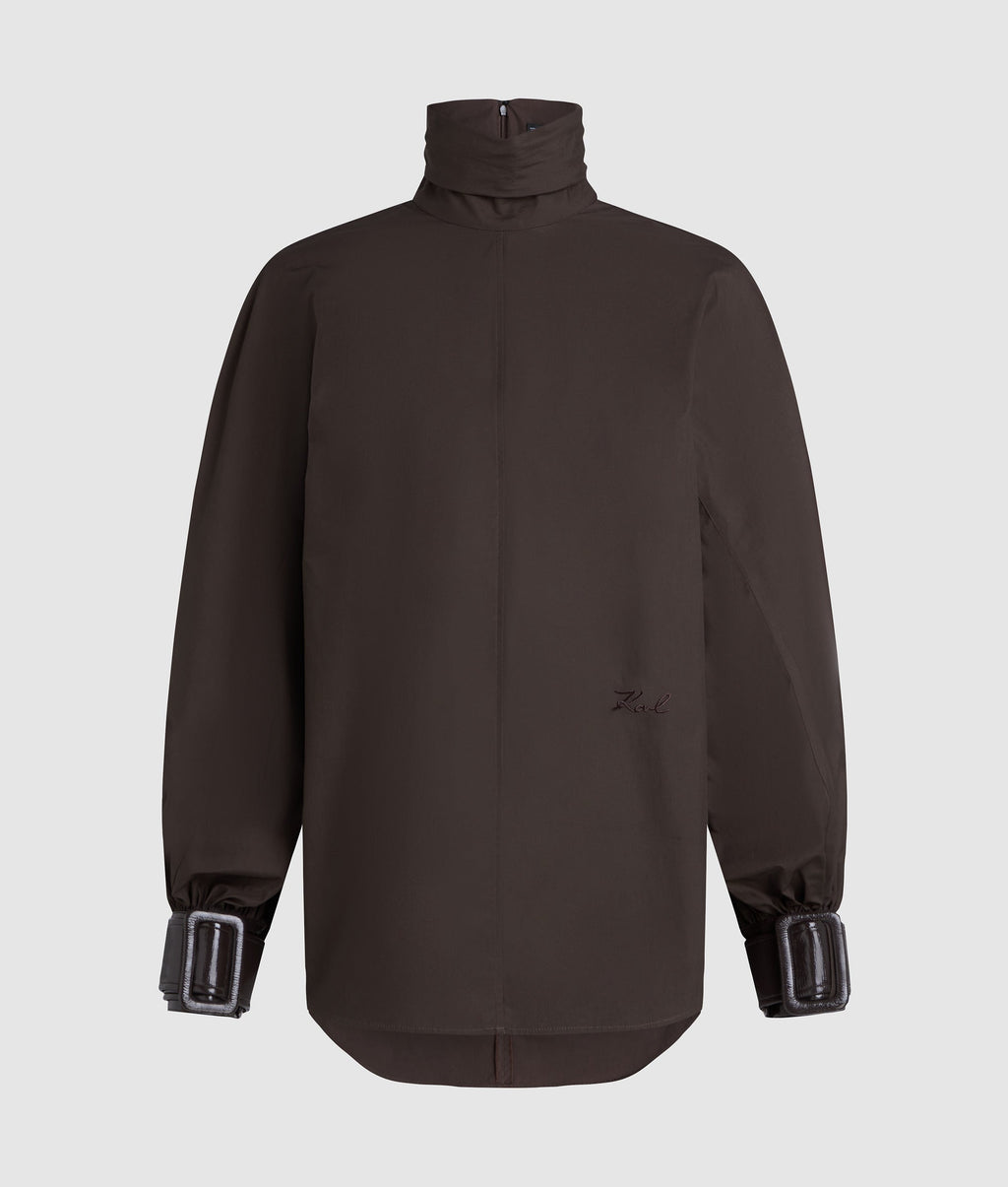 Balloon sleeve blouse