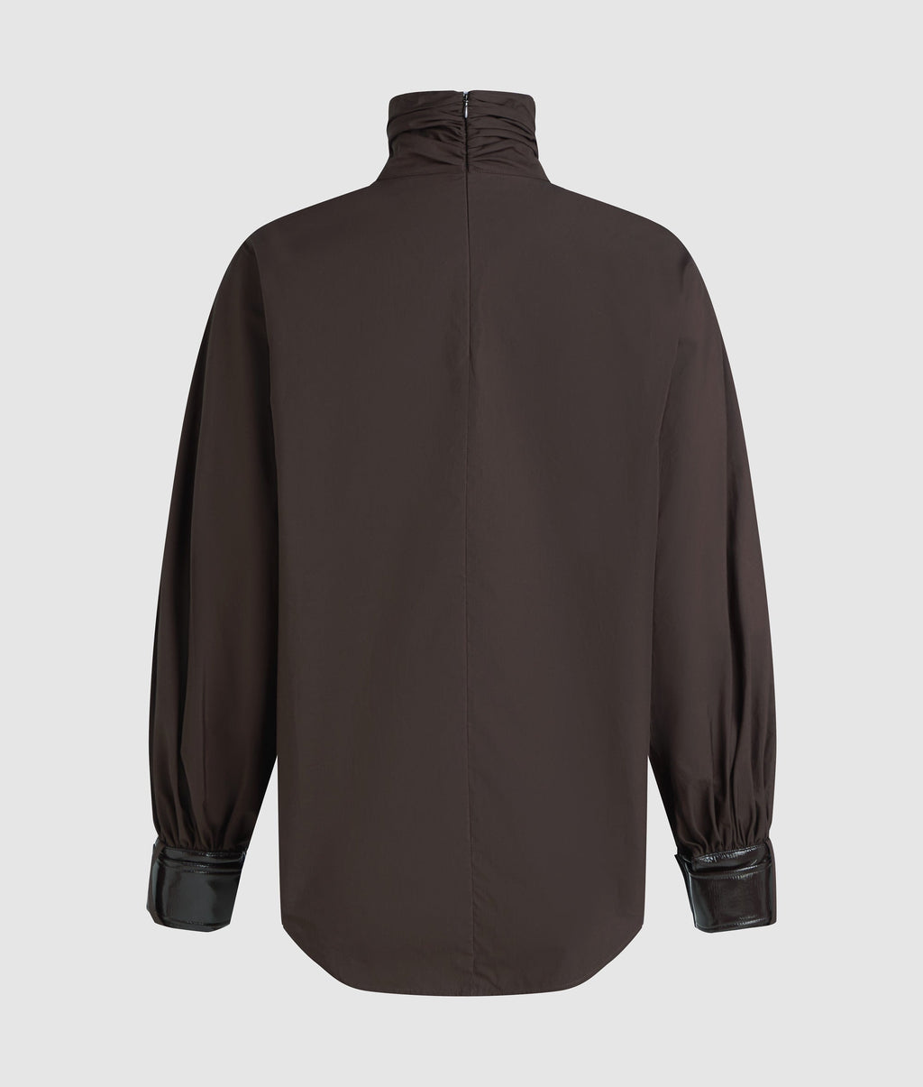 Balloon sleeve blouse