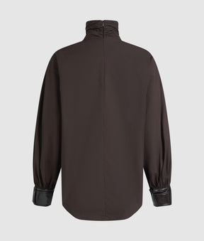 Balloon sleeve blouse