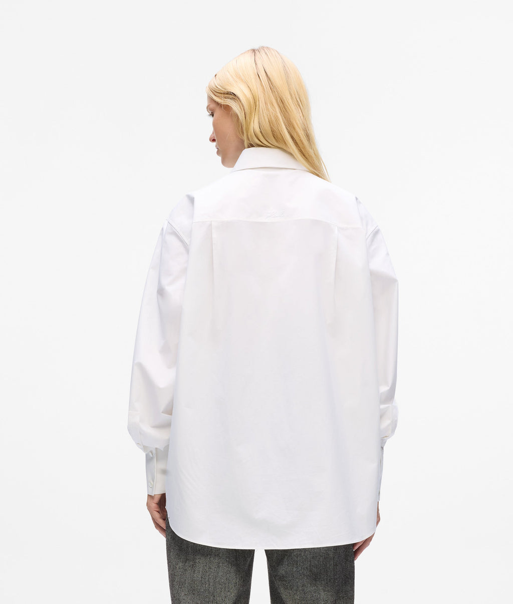 Signature poplin shirt