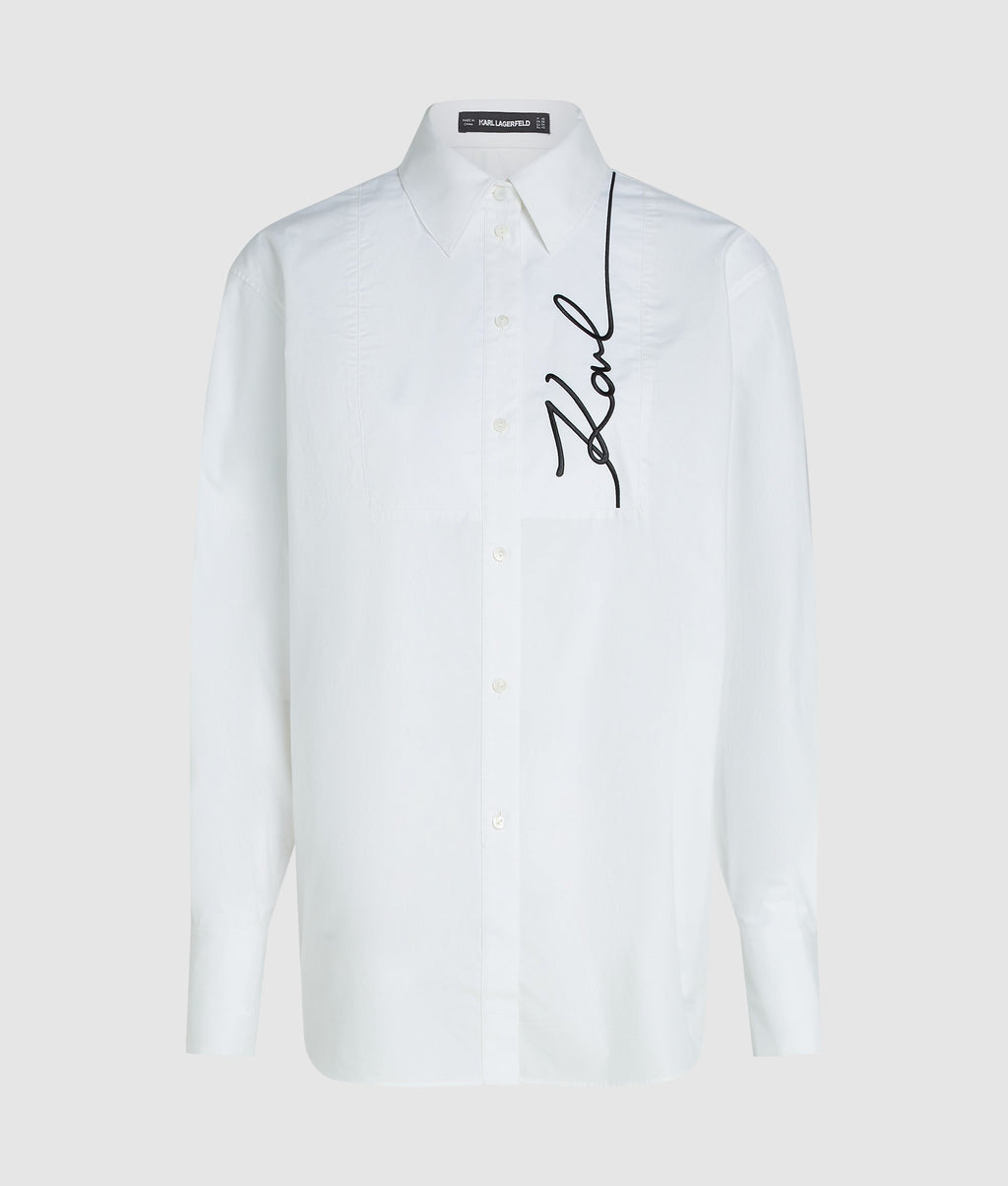 Signature poplin shirt