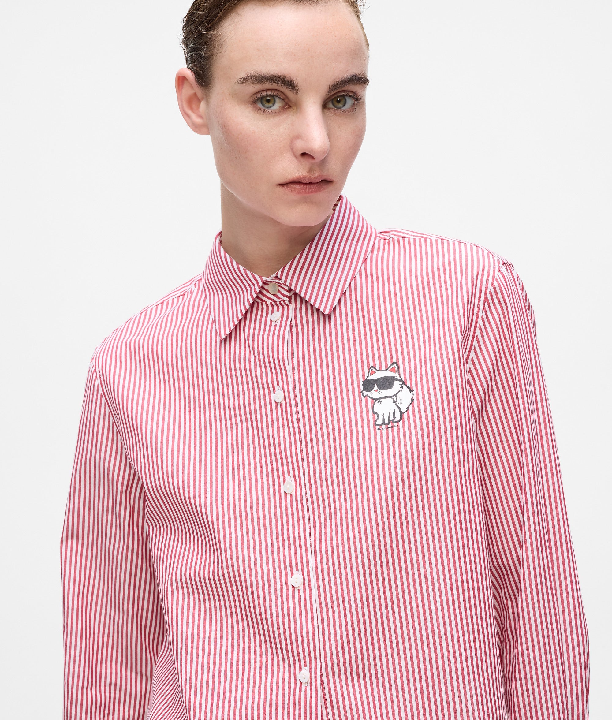 Ikon Choupette cropped shirt