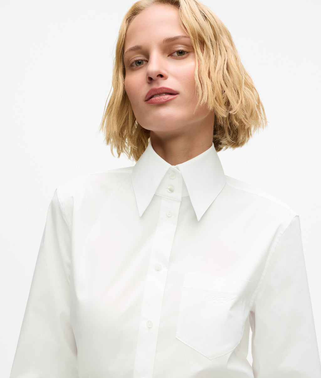 Poplin blouse