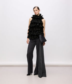 KL Studio ruffle top