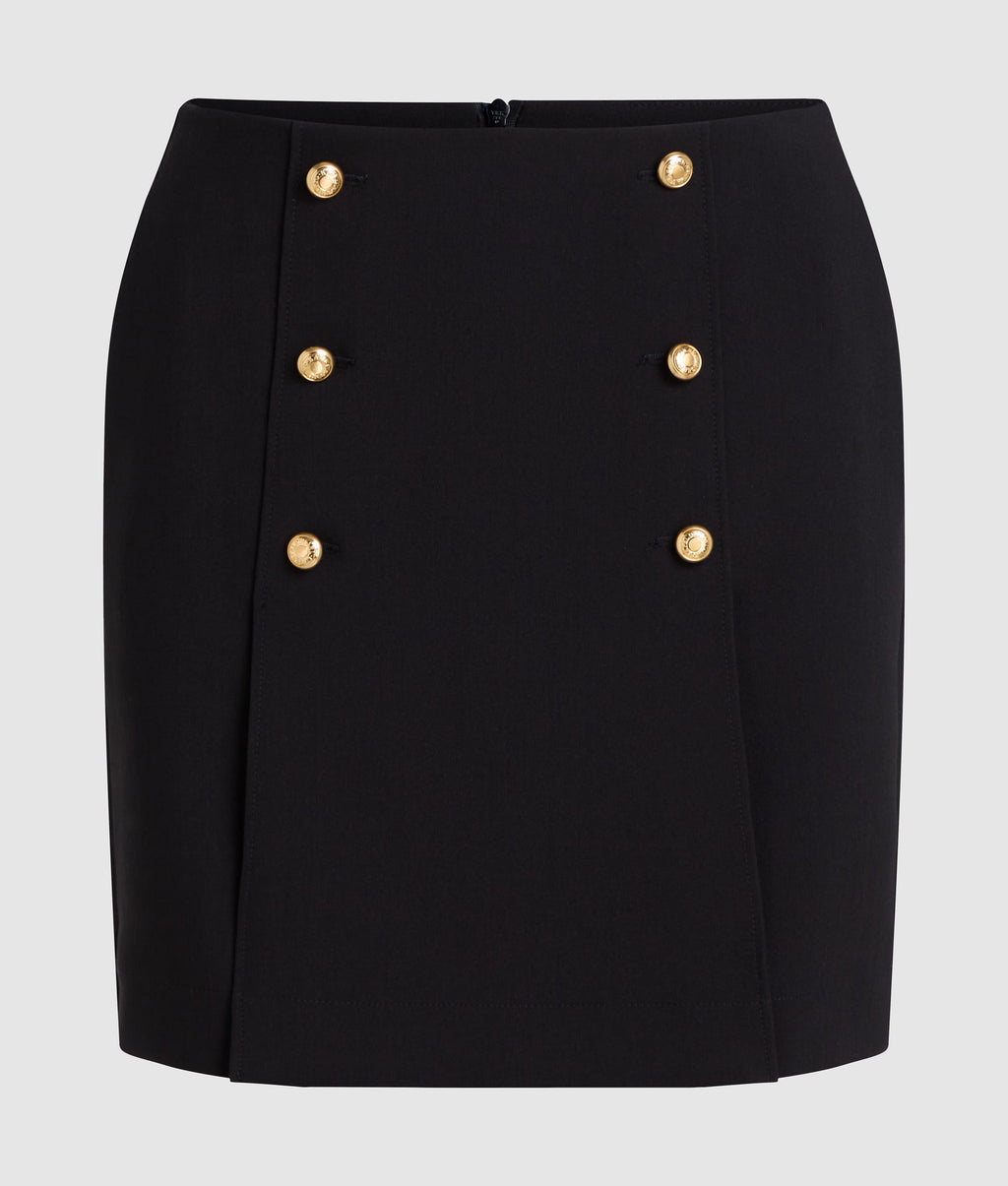 Button detail skirt