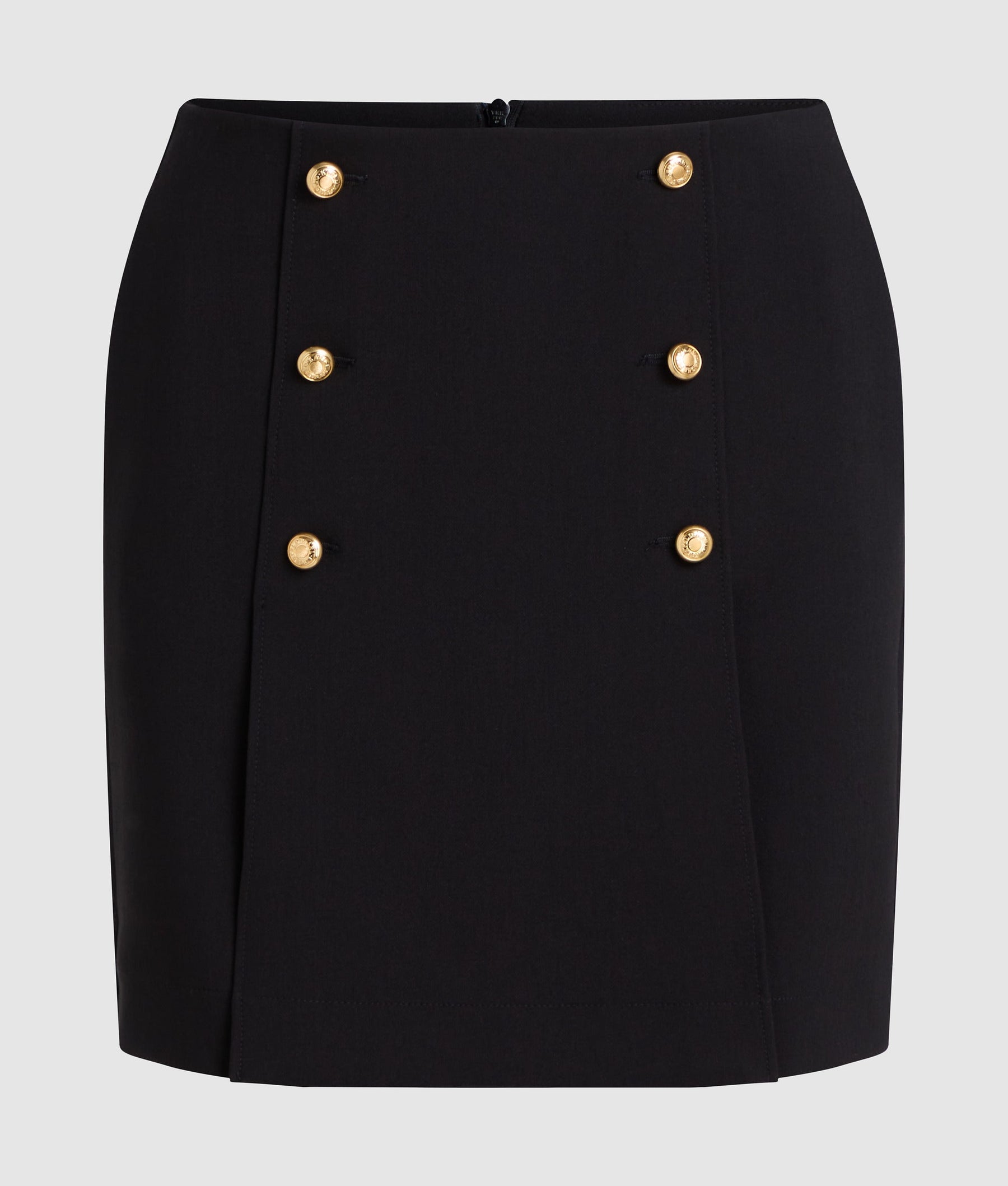Button detail skirt