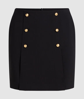 Button detail skirt