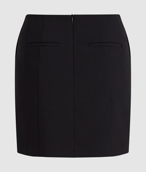 Button detail skirt