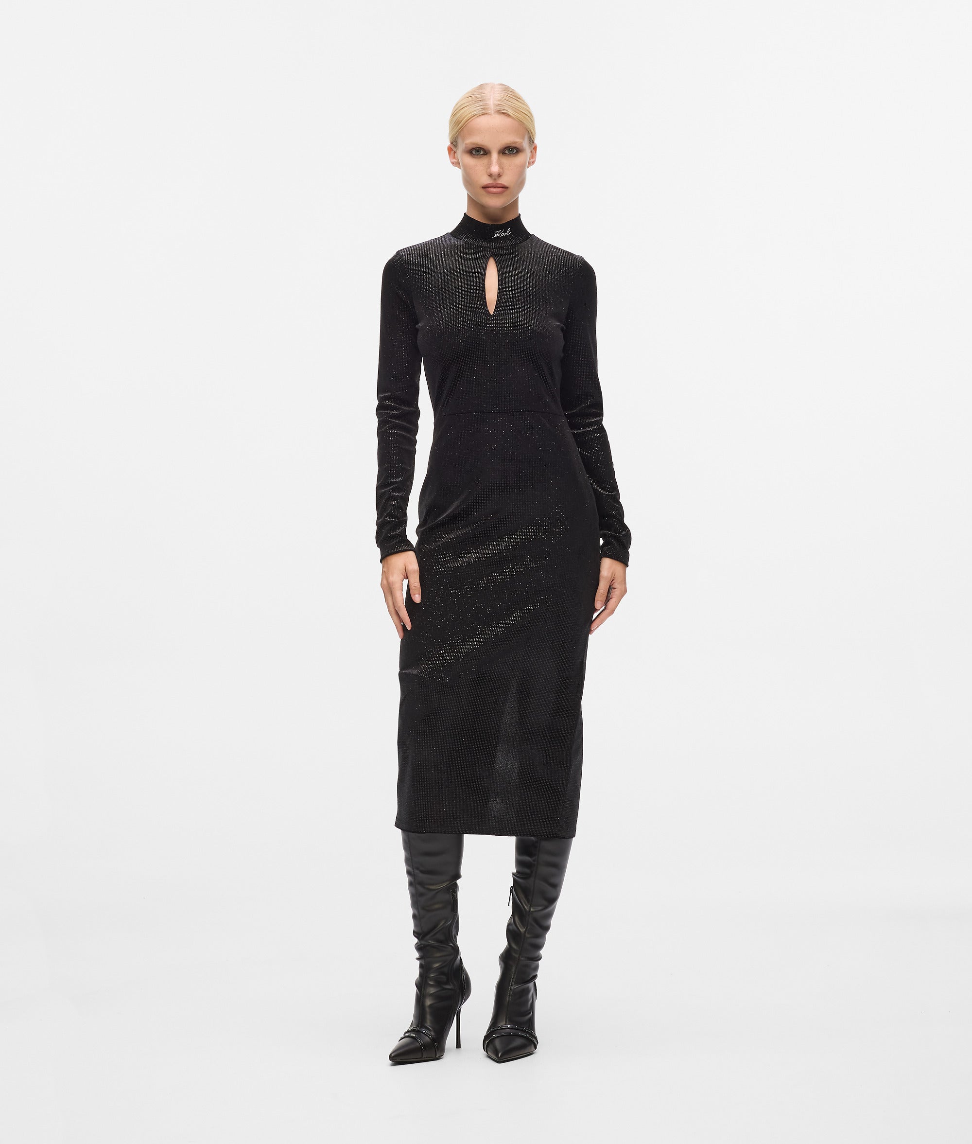 Sparkling velvet dress